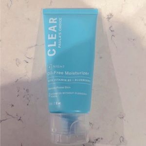 Clear Paula’s Choice Oil Free Moisturizer